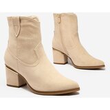 Resti Beige Women's Estrate Stiletto Boots | ePonuda.com