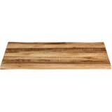 Stolna ploča 110x80x2,5 cm masivno drvo manga sa živim rubom | shoptok.hr