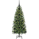 vidaXL Umestno božično drevo med 150 LED Zelena 120 cm PE in PVC | Shoptok.si