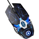Mechanic gaming miš - crna / žičana KP37824 | shoptok.hr