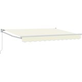  Povlačivi tende Krem 3,5 x 2 m 100% Poliester i Aluminij | shoptok.hr