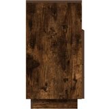 vidaXL Noćni ormarić s 2 ladice dimljeni hrast 36x36x68 cm | shoptok.hr