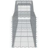  Lučne gabionske košare 3 kom 400x50x60/80 cm pocinčano željezo | shoptok.hr