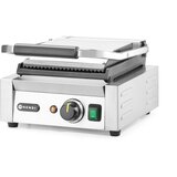 Hendi kontaktni roštilj - jednostruki, rebrasti vrh i glatko dno, 230V/1800W, 310x375x(H)216mm | Eponuda.com