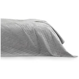 Sivo posteljno pregrinjalo Laila Silver, 220 x 240 cm
