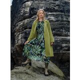 Orsay Green Ladies Floral Dress - Women's | shoptok.hr