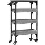  Kuhinjska kolica boja hrasta 53 x 20 x 76 cm konstruirano drvo | shoptok.hr