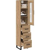  Kuhinjski ormarić Umjetnički hrast 69 5 x 34 x 180 cm Konstruirano drvo | shoptok.hr