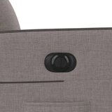 vidaXL Električni naslanjač taupe blago | Shoptok.si