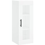 Maison Chic Stenska omarica - Zidna omarica bela 34,5x34x90 cm iu470, (22062994) Cene