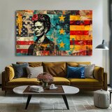 Slika FRIDA KAHLO - Kulturna referenca | 100% originalna akrilna boja