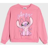 Sinsay Pamučni komplet: majica dugih rukava i hlače Lilo & Stitch | shoptok.hr
