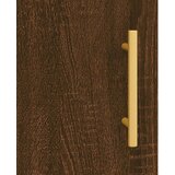  Komoda boja smeđeg hrasta 69 5x34x90 cm od konstruiranog drva | shoptok.hr