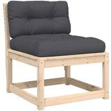  5-dijelni set vrtnih sofa od masivne borovine s jastucima | shoptok.hr
