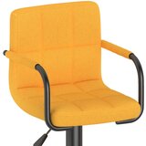 vidaXL Barski stolac od tkanine boja senfa | shoptok.hr