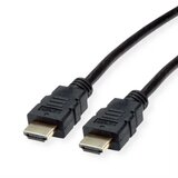 Roline HDMI priključni kabel HDMI-A vtič 1.00 m črna 11.04.5930 #####4K UHD\, zaščiten HDMI kabel, (20421252) | Shoptok.si