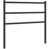  Metalno uzglavlje crno 100 cm | shoptok.hr