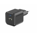 Swissten Polnilec GAN 1XUSB-C PD 35W, 1xUSB-A, 27W, črn Cene