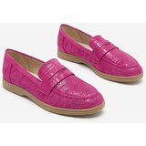 Resti Fuchsia openwork women's moccasins with shiny finish Idesa - Footwear | shoptok.hr