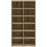 Stalak za cipele Artisan hrast 54x34x100,5 cm izrađeno drvo | shoptok.hr