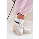 EVENTO Boto Low Women's Sneakers On Platform White Telmira | shoptok.hr