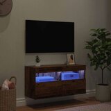 vidaXL TV stenska omara Star les 80 x 30 x 40 cm Konstruiran les | Shoptok.si