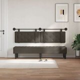  Držeće uzglavlje Zidne Sivi 190 x 55 x 5 cm Lažna koža - Sivi 180 cm bez LED | shoptok.hr