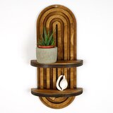 Kalune Design Raf265 walnut wall shelf | ePonuda.com