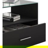 MID.YOU klubska miza tindala, črna | Shoptok.si