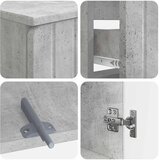  Set kupaonskih ormara od 4 dijela ZWOLLE Betonska siva | shoptok.hr