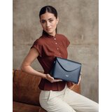Vuch Kožna crossbody torba Byrsa Grace Dark Blue, 20 x 24 cm Slike