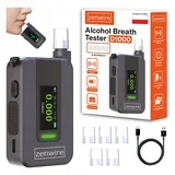D1000 Profesionalni elektrokemični alkotest z AI, USB-C polnjenje, IPS zaslon, 6 ustnikov, 0–4 ‰, (5000195793)
