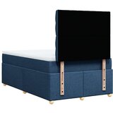  Krevet s oprugama i madracem plavi 120 x 190 cm od tkanine | shoptok.hr