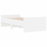  Okvir kreveta s ladicama bez madraca bijeli 90x190 cm | shoptok.hr