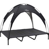  Krevet za psa Crna 122 x 93 x 106,5 cm Čelik | shoptok.hr