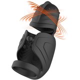 Rebel Cock Vibrator with Elliptical Moving Glans Stimulator Black Cijene