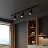  Reflektor za šinski sistem MICA 3xGU10/10W/230V crna/zlatna | Eponuda.com