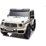 Avto na akumulator Mercedes G63 XXL Bela 4x4