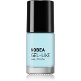 NOBEA Day-to-Day Gel-like Nail Polish lak za nohte z gel učinkom odtenek #N67 Sky blue 6 ml | Shoptok.si