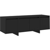 Maison Chic TV omarica - TV stojalo - Televizijska omarica črna 120x30x40,5 cm inženirski les, (21671011) Cene
