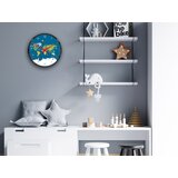  Dječji Zidni sat mapa svijeta | shoptok.hr