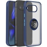 AVIZAR Ovitek za Google Pixel 9a Magnetni obroč Prozoren hrbet, Modra, (5000013669) | Shoptok.si