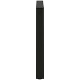 vidaXL noge jedilne mize v-oblika 2 kosa črna 70x(72-73,3) cm jeklo | Shoptok.si