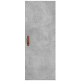  Visoka komoda siva betona 34,5x34x180 cm od konstruiranog drva | shoptok.hr