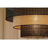 Brilagi plafonsko svetlo dakota luneta 1xE27/15W/230V prečnik 45 cm crna/ratan | Eponuda.com