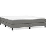  Okvir za krevet s oprugom tamnosivi 180x200 cm od tkanine | shoptok.hr