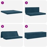 SOFA na razvlačenje 200 x 67 x 45 cm Plava | Shoptok.si