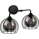  Zidna svetiljka SOLO CRNA 2xE27/60W/230V | Eponuda.com