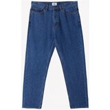 Obey Hlače Bender denim Modra Cene