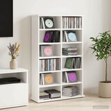 Cd ormar Bijela 60 x 17 x 92 cm Konstruirano drvo | shoptok.hr